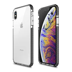 Capa protetora Impact Pro iPhone XS Max, TPU flexível nas extremidades e ajuda na absorção de impactos