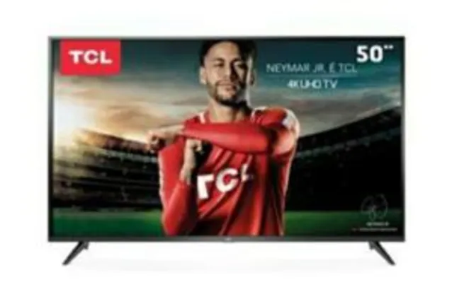 Saindo por R$ 1699: Smart TV LED 50" UHD 4K TCL 50P65US | Pelando
