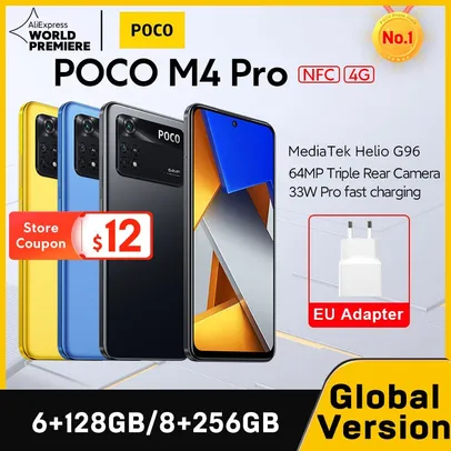 Smartphone Global Versão POCO M4 Pro 4G 