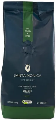 Café em Grãos Orgânico Santa Mônica R$10