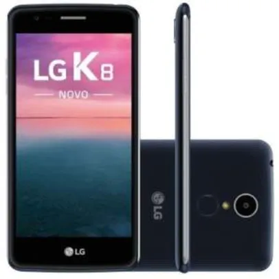 Smartphone LG K8 Novo LGX240DS 16GB Desbloqueado Azul Índigo por R$ 550