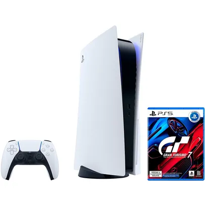 PS5 + Gran Turismo 7 (Cupom Selecionados e-mail)