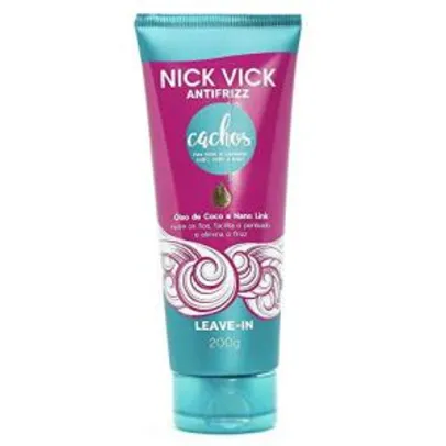 Leave-in Cachos Nick Vick Antifrizz 200g | R$25