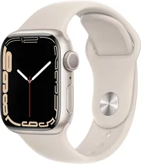 Apple Watch Series 7 GPS, 41mm Caixa Estelar (LIVELO)+ Cupom R$2533,71