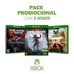 Gears Of War Ultimate Ed + Rise Of The Tomb Raider + State Of Decay 2 - Xbox One | R$ 145