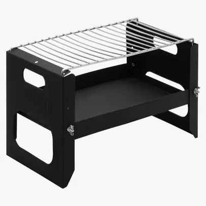 [PRIME] Churrasqueira Portátil USA Texas Compact Grill + Grelha Removível