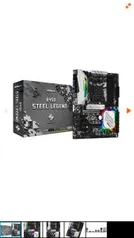 Placa Mãe ASRock B450 Steel Legend, Chipset B450, AMD AM4, ATX, DDR4 | R$909