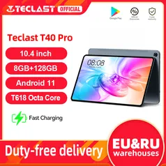 Tablet Teclast T40 Pro 10.4'' 2000x1200 8gb Ram 128gb Rom