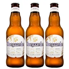 Cerveja Hoegaarden Long Neck 330ml - 3 Unidades