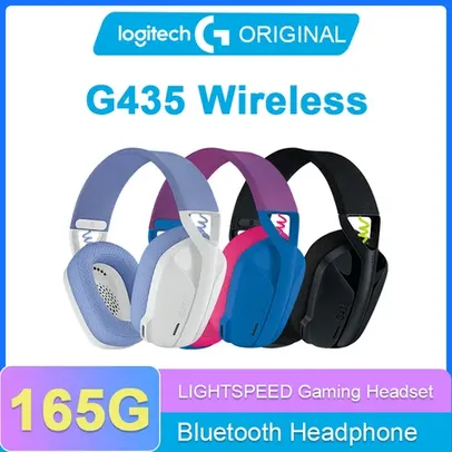 [Imposto Incluso/APP] Headset Gamer Sem Fio Logitech G435