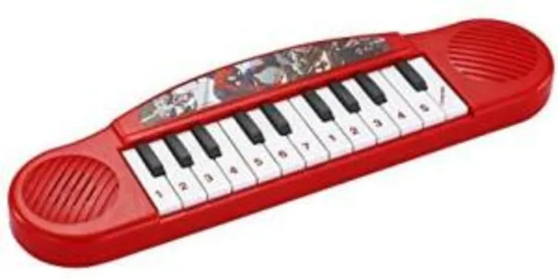 [Prime] Piano Musical Etitoys Vermelho Spiderman | R$ 22