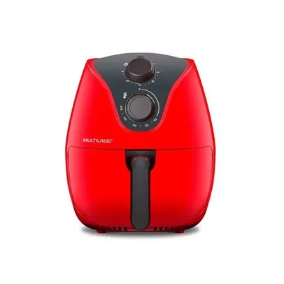 Fritadeira Elétrica Air Fryer 4L 1500W Multilaser Vermelha - CE083/CE084