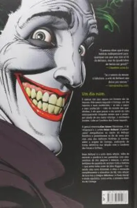 Batman - A Piada Mortal - Volume 1 (Português) Capa dura R$34