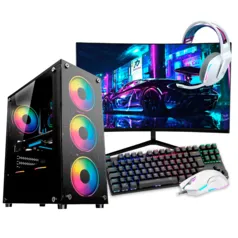 PC Gamer ENIFLER, AMD Ryzen 5 5600G, Radeon Graphics, 16GB (2x8GB) DDR4, SSD 480GB, Completo - HAYOM