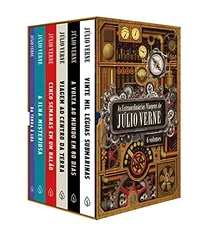 (PRIME) As extraordinárias viagens de Júlio Verne - Box com 6 livros