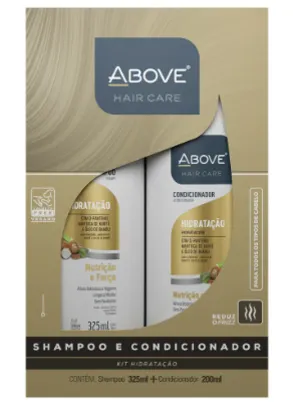 Shampoo 325ml + Condicionador 200ml Hidratação Above