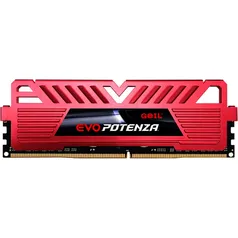 Memória DDR4 Geil Evo Potenza, 8GB 3200MHz, Red | R$249