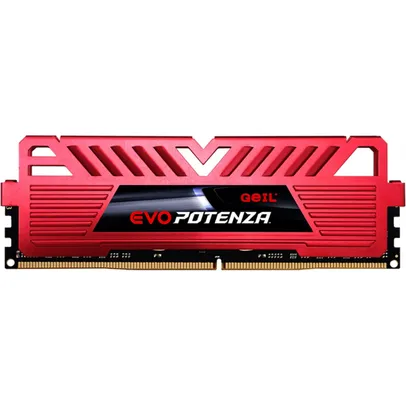 Memória DDR4 Geil Evo Potenza, 8GB 3200MHz, Red | R$249