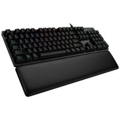 Teclado Mecânico Gamer Logitech G513 Carbon, RGB, Switch Romer-G, US | R$450