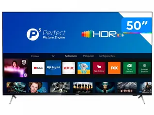 Smart TV 4K 50” Philips 50PUG7625/78 - Wi-Fi Bluetooth HDR10+ 3 HDMI 2 USB