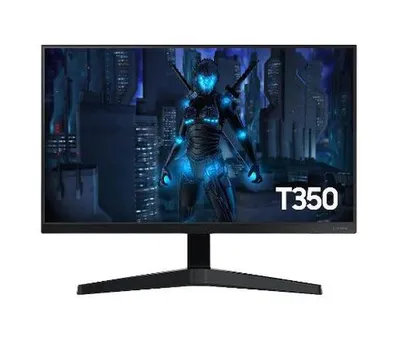 Foto do produto Monitor Samsung Gamer 27 Fhd 75Hz Hdmi Vga Freesync Preto Série T350 -