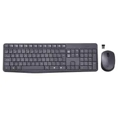 Teclado e Mouse sem Fio MK235 Logitech