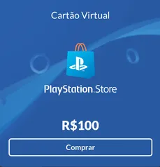 Gift Card PSN de R$100 | R$90