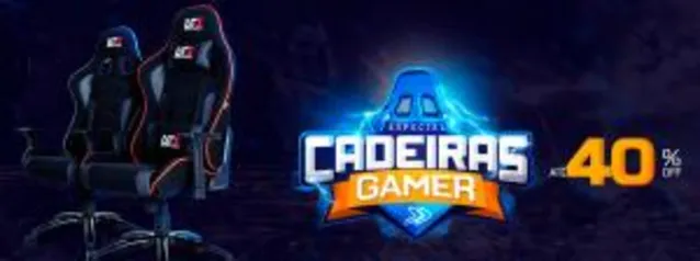 ESPECIAL CADEIRA GAMER - KABUM ATÉ 40% desconto