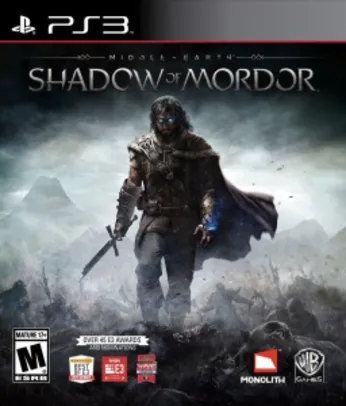 Middle-earth: Shadow of Mordor - PS3 - R$ 37,99