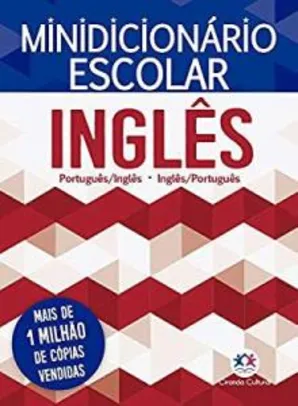 Minidicionário escolar Inglês Português/Inglês - Inglês/Português | R$2,04