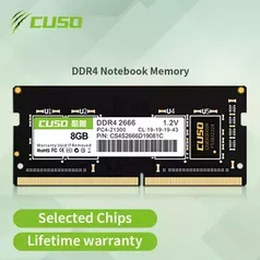 Memória RAM CUSO 16gb DDR4 3200 SO-DIMM Notebook