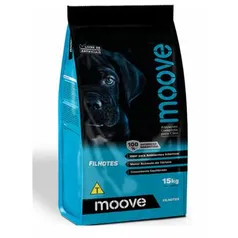 Ração Moove Filhotes 15Kg R$118