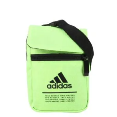 Shoulder Bag Adidas Transversal - Verde e Preto | R$71