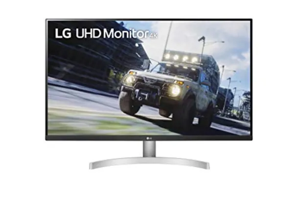 Monitor LG Ultra HD 4K 32UN500-31.5 HDR10, HDMI/DisplayPort, NVIDIA FreeSync, Branco