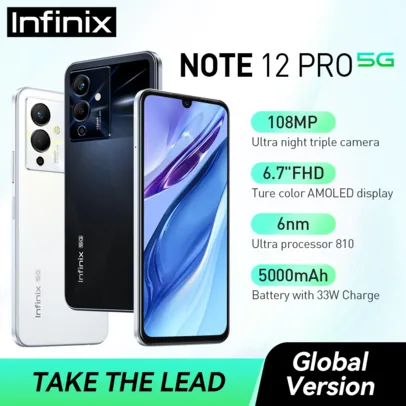 Smartphone Infinix note 12 pro 5g  - 8gb / 128GB