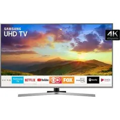 [AME] Smart TV LED 50” Samsung 4K/Ultra HD 50NU7400 3 HDMI 2 USB - R$ 2499 (R$ 375 de volta, fica por R$ 2124)