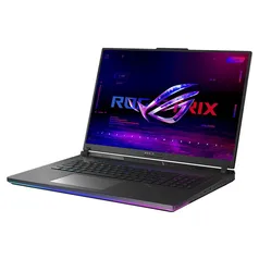 Notebook Gamer Asus Strix Scar 18, Intel Core 13ª Geração I9-13980HX, 64GB RAM, RTX 4090, SSD 4TB NVMe, Tela 18 Polegadas Wqxga