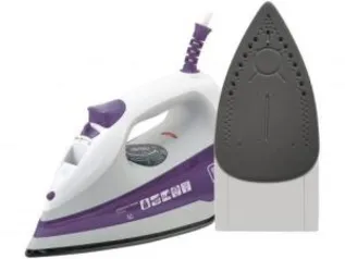 Ferro de Passar Roupa a Vapor e a Seco - Black + Decker FX1000 Branco e Roxo | R$60