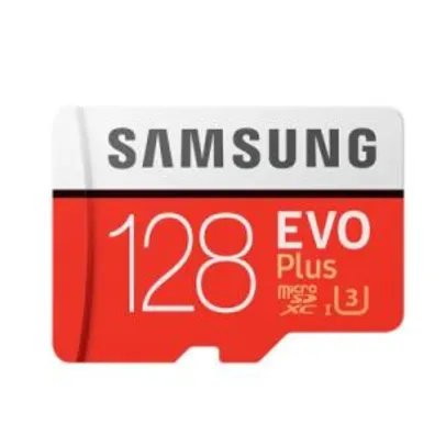 MicroSD Samsung Evo 128GB | R$96