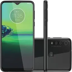 [R$703 Ame + CC Shop] Moto G8 Play 32GB Dual Chip Android Tela 6.2" 4G Wi-Fi Câmera 13MP + 8MP + 2MP - Preto Ônix R$880