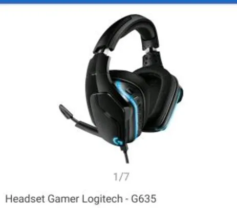 [APP] Headset Gamer Logitech G635
