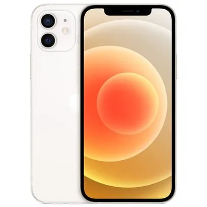 [APP + Cliente Ouro] iPhone 12 Apple 256GB Branco Tela 6,1”| R$6439
