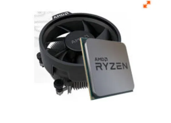 Processador AMD Ryzen 5 3500 3.6GHz (4.1GHz Turbo), 6-Cores 6-Threads, Cooler Wraith Stealth, AM4, 100-100000050MPK, S/ Video