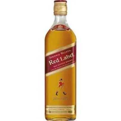 Whisky Red Label Garrafa 1 Litro Johnnie Walker por R$ 85