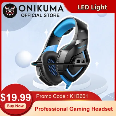 ONIKUMA K1-B Gaming Headset 3.5mm 