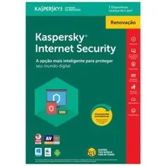 Kaspersky Total Security para 3 PCs - Renovação