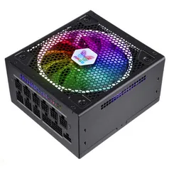 Fonte Super Flower LEADEX III ARGB PRO 650W, 80 Plus Gold, PFC Ativo, Full Modular, SF-650F14RG V2.0