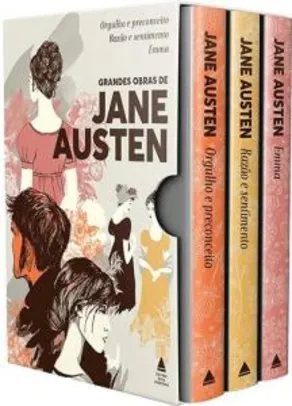 Box Grandes Obras de Jane Austen (3 Volumes) - R$ 44,99