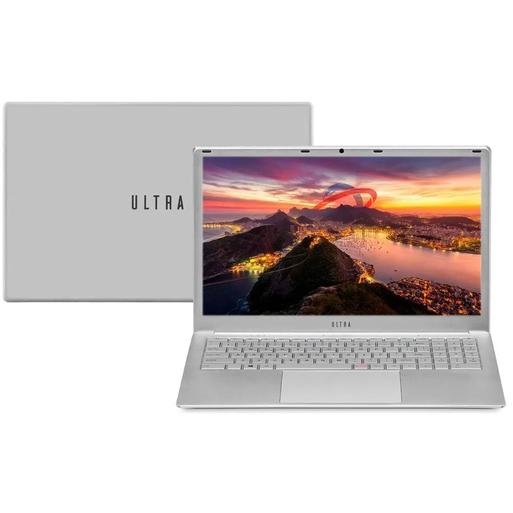 Notebook Ultra - Tela 15.6 Full HD, Intel Celeron, 4GB, SSD 240GB, Windows 11 + Microsoft 365