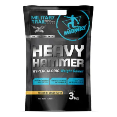 Hipercalórico Heavy Hammer Military Trail 12kg (4 sacas de 3kg) por R$119